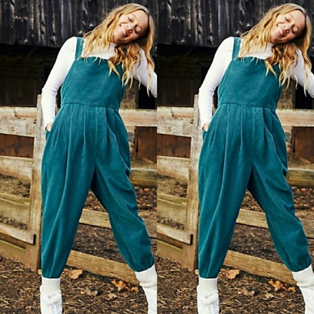 💯%Free people Josephine Cord Jumper